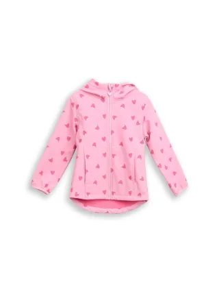 tom tailor kids - Softshell Jacke mit wasserabweisender Funktion big pink strawberry print - Gr. - 110