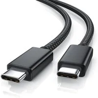 Primewire Thunderbolt 3 Kabel, USB 4 Typ C, USB-Kabel, USB-C, 4.0 (80 cm), Gen 3x2-100 Watt PowerDelivery Ladekabel / Datenkabel 40 Gbit/s, 0,8 m