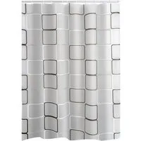 Ridder Duschvorhang Modern Retro semitransparent Breite 120 cm