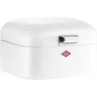 WESCO Brotkasten Mini Grandy, Stahlblech, (1-tlg), Metallscharniere, Gummistopper, Lüftungsloch / Griff, 2 L