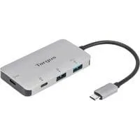 USB-C Mult-Hub 2xUSB/-A und -C, USB-Hub silber