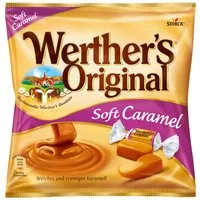 Werther's Süßigkeit, Werthers Original Soft Caramel extra weiche Sahnetoffees 180g