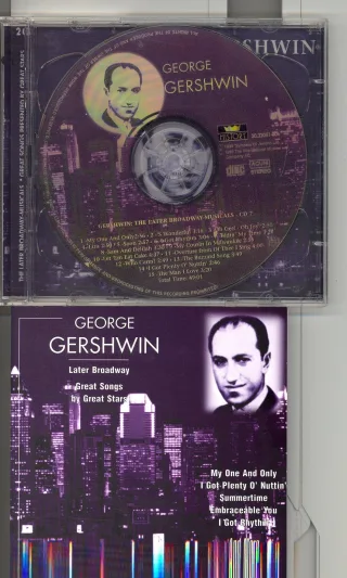 Gershwin: The Later Broadway Musicals - Great Song by Great Artists 2 CDs