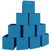 VCM Faltbox Boxas 28x27x27cm (Spar-Set, 10 St., 10), 28x27x27cm Kiste, Aufbewahrung, Faltbox
