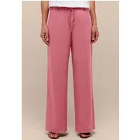 bianca Leinenhose PARIGI im cleanen Look und sommerlichen Trendfarben