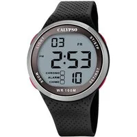 CALYPSO WATCHES Chronograph Color Splash K5785/4, Armbanduhr, Quarzuhr, Herrenuhr, digital, Datum, Stoppfunktion