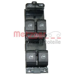 Metzger Fensterheberschalter vorne Seat Leon 1M Toledo 2 VW Bora 1 Golf 4 Passat B5