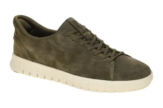 Geox U56MAA 00022 C3009 Military Green Halbschuhe Herren Slipper FASTin System
