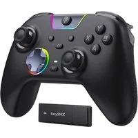 ANYSUN Controller X05Pro Wireless PC-Controller – Leise Tasten, Controller (2-Stufen-Impulstrigger, 2 programmierbare Tasten, Hall-Effekt-Joysticks, Gaming-Controller mit 1000 Hz Abfragerate für PC/Switch/Android/iOS)