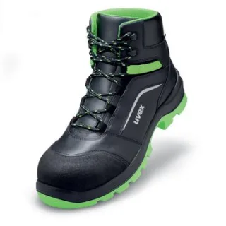 uvex 2 xenova Sicherheitsschuh S3 Stiefel schwarz/grün 46 - 9566346