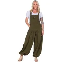 KUNST UND MAGIE Latzhose Hippie Latzhose Haremshose Hose Psy Goa 70er Overall Boho Jumpsuit