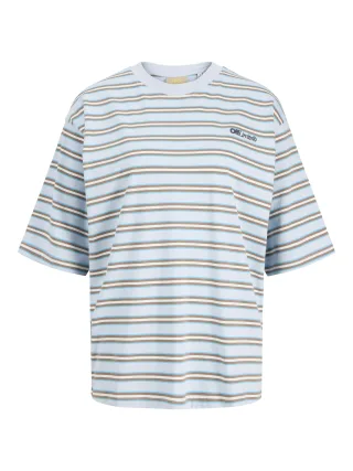 JJXX - JXRHEA LOOSE SS STRIPE TEE JRS Skyway - Gr. - XL