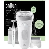 Braun Epilierer Silk-épil 7 SE7-241, Rasier- & Trimmeraufsatz, Wet&Dry