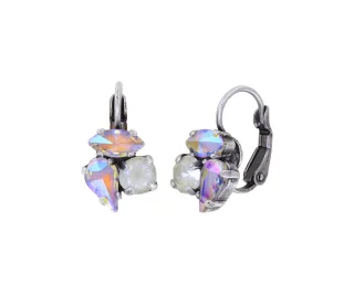 konplott - Ohrringe - Ballroom silver