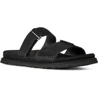UGG W GOLDENGAZE SLIDE Pantolette Sommerschuh, Schlupfschuh mit Fußbett mit Memory-Schaum