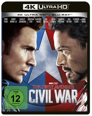 The First Avenger: Civil War (4K Ultra-HD) (+ Blu-ray 2D)