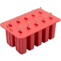 ZOLLNER24 Eisform, (12-tlg), für 10 Eis inkl. 10 Holzstäbchen