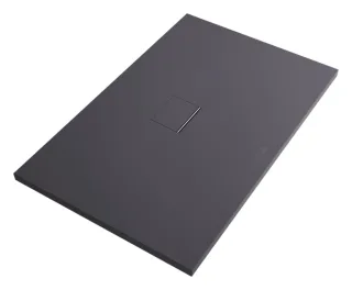 Villeroy & Boch Duschwanne Squaro Infinity (1810SQI2) 1800x1000x40mm Quaryl Anthracite UDQ1810SQI2V-1S