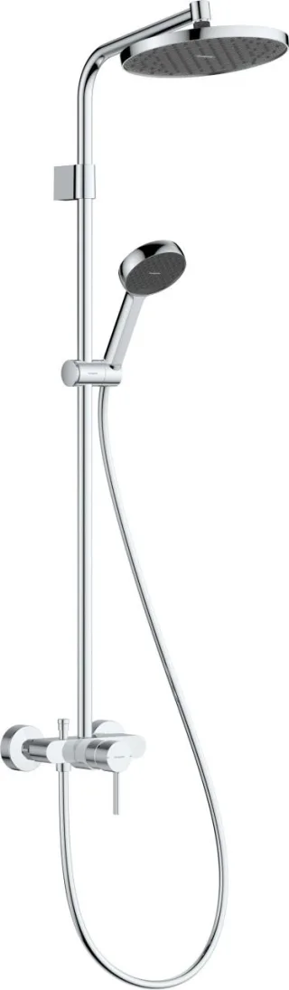 Hansgrohe Activera S Showerpipe 240 1j EcoSmart mit Einhebelmischer chrom, 28875000 28875000