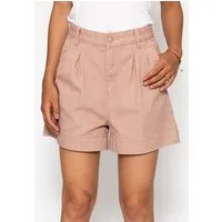 SASSYCLASSY Shorts Weite High Waist Jeans Shorts für Damen Robuste Jeansshorts aus Denim mit Gürtelschlaufen und Taschen