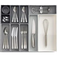 Joseph Joseph Besteckkasten Joseph Joseph Blox™ 10-teiliges Schubladen-Organizer-Set (Set, 14 St), modulares Design ermöglicht Anpassung