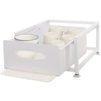 MCW Auszug MCW-N51 (2 St), Inklusive Tablett, praktisch verstaut als Einschub