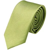 GASSANI Krawatte Schmale Männer Slim-Fit Gestreifte Uni Rips Rippen Herren-Krawatte (1-St., Businesskrawatte, Feine Streifen) Männer-Schlips, Seide-Touch, moderne 6cm oder 8cm Ripskrawatte