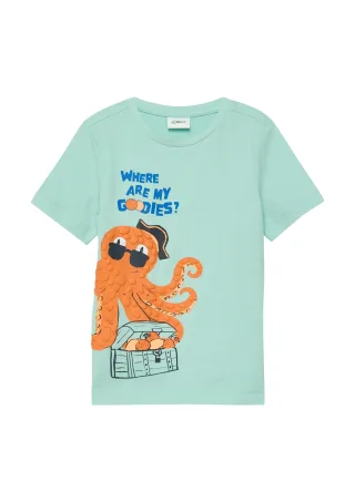 s.Oliver - T-Shirt türkis - Gr. - 140