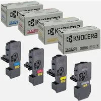 KYOCERA Tonerpatrone Original Kyocera TK-5230 Toner Set P5021cdn P5021cdw M5521cdn M5521cdw, (Set, Toner-Set), Original Toner