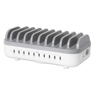 Manhattan 10-Port USB-Power Delivery-Ladestation 200W | 102766 |