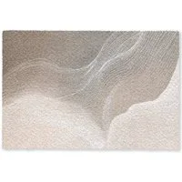MuchoWow Fußmatte Wellenlinien - Luftströme - Harmonisch, Rechteckig, innen Schmutzfangmatte, Tür, Schmutzfänger Flur, Teppich 60x40 cm