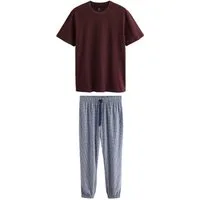 Next Pyjama Motionflex Kurzärmeliger Schlafanzug mit Bündchen (2 tlg)