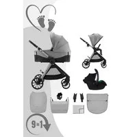 Kinderkraft Kombi-Kinderwagen VESTO 2 3in1 Kombikinderwagen