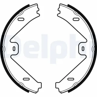 Delphi Bremsbacken hinten Mercedes B-Klasse C-Klasse Cls E-Klasse Glk-Klasse
