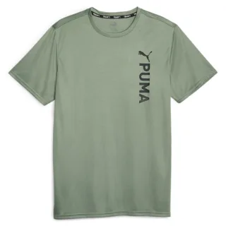 Puma Fit Poly Herren Grünes T-Shirt