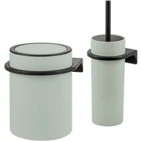bremermann Badaccessoire-Set 2tlg. Bad-Set SAVONA Softtouch inkl. Wandhalterung, 2 tlg.