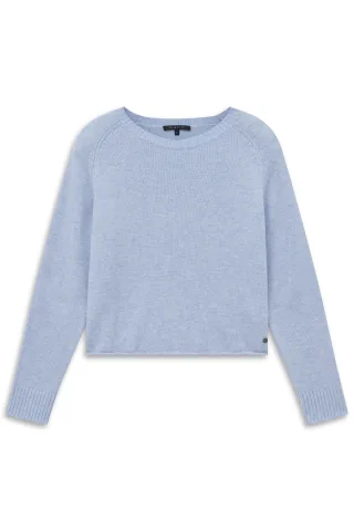 bugatti - Damen Pullover hellblau - Gr. - XL