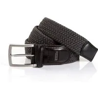 MONTI Flechtgürtel HAMBURG 3,5 cm breit, Elastischer Flechtgürtel, Casual-Business-Sportiv