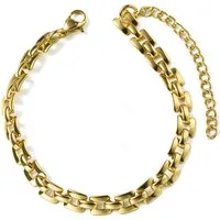 Aniston JEWELRY & WATCHES Armband Schmuck Geschenk Edelstahl Armschmuck Armkette, Made in Germany
