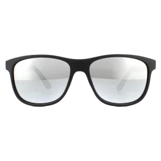 Montana Sonnenbrille MS48 B Schwarz Revo Silber Spiegel