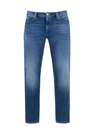 alberto jeans - Regular Fit : Jeans Giza blau - Gr. - 34