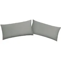 OTTO home Kissenbezug Desner 100% Microfaser, extra weich, allergikerfreundlich, (2 Stück), uni Kissenhülle, Premium Qualität, schnell trocknend, pflegeleicht