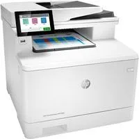 Color LaserJet Enterprise M480f MFP, Multifunktionsdrucker grau/schwarz, USB, LAN, Scan, Kopie, Fax, Duplex (Druck)
