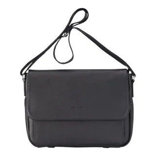 Echtes Leder Schwarz Laptoptasche Reise Arbeitstasche Messenger Satchel - Camden