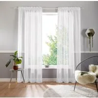 OTTO home Gardine Ari (1 St), Multifunktionsband, halbtransparent, Voile, Bestseller mit 4,5-Sterne-Bewertung