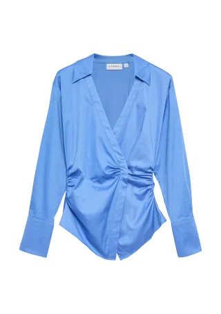 comma - Bluse blau - Gr. - 44