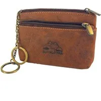Buffalo Hill Schlüsseltasche Büffelleder Schlüsseletui, >2781< echt Leder Schlüsselbörse, mit zwei Ketten und Schlüsselringen