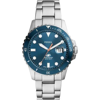 Fossil Fossil Blue Silber Herren Armbanduhr FS6050