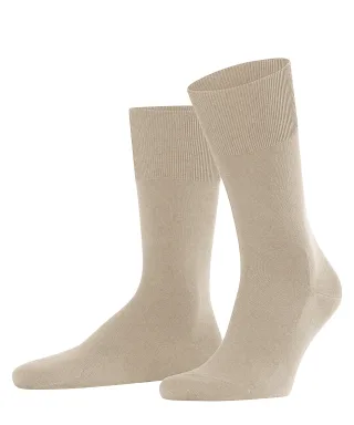 FALKE - FALKE ClimaWool Herren pebble mel. - Gr. - 41.5