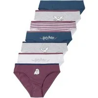 vertbaudet Slip Mädchen Slips mit Glitzer HARRY POTTER 7er-Pack